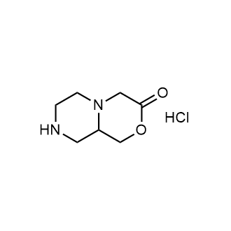 Hexahydropyrazino[2,1-c][1,4]oxazin-3(4h)-one hydrochloride|CS-0681229