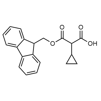 3-((9h-Fluoren-9-yl)methoxy)-2-cyclopropyl-3-oxopropanoic acid|CS-0681257