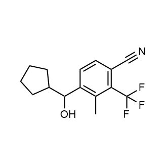 4-(Cyclopentyl(hydroxy)methyl)-3-methyl-2-(trifluoromethyl)benzonitrile|CS-0681266