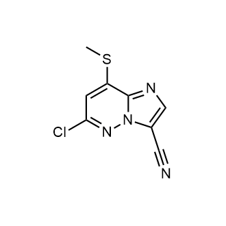 6-Chloro-8-(methylthio)imidazo[1,2-b]pyridazine-3-carbonitrile|CS-0681312