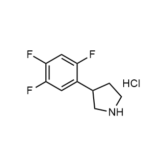 3-(2,4,5-Trifluorophenyl)pyrrolidine hydrochloride|CS-0681326