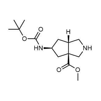 Methyl (3as,5s,6as)-5-((tert-butoxycarbonyl)amino)hexahydrocyclopenta[c]pyrrole-3a(1h)-carboxylate|CS-0681481