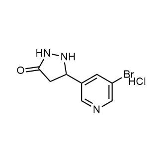 5-(5-Bromopyridin-3-yl)pyrazolidin-3-one hydrochloride|CS-0681549