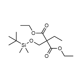 Diethyl 2-(((tert-Butyldimethylsilyl)oxy)methyl)-2-ethylmalonate|CS-0681560