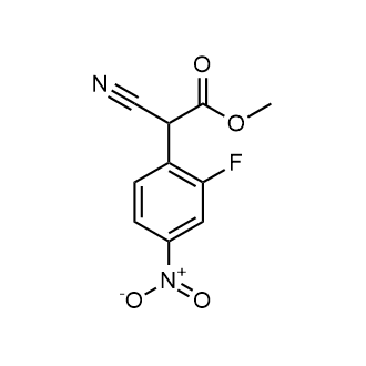 Methyl 2-cyano-2-(2-fluoro-4-nitrophenyl)acetate|CS-0681567