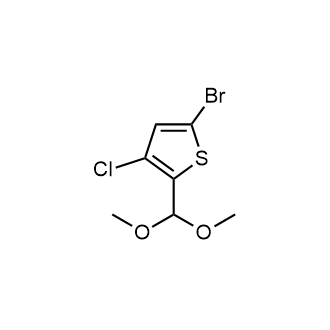 5-Bromo-3-chloro-2-(dimethoxymethyl)thiophene|CS-0681581