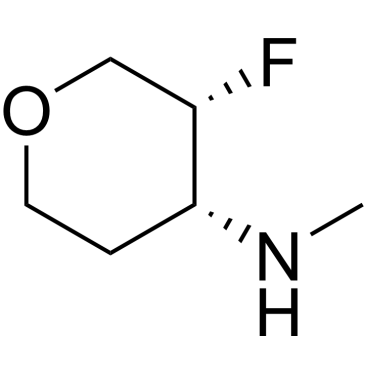(3r,4r)-3-Fluoro-n-methyltetrahydro-2h-pyran-4-amine|CS-0681716