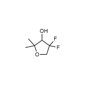 4,4-Difluoro-2,2-dimethyltetrahydrofuran-3-ol|CS-0681803