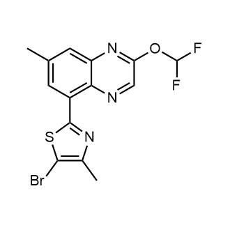 5-Bromo-2-(2-(difluoromethoxy)-7-methylquinoxalin-5-yl)-4-methylthiazole|CS-0681954