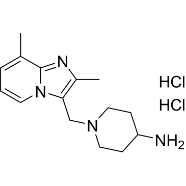 1-((2,8-Dimethylimidazo[1,2-a]pyridin-3-yl)methyl)piperidin-4-amine dihydrochloride|CS-0682017