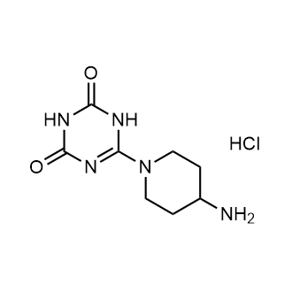 6-(4-Aminopiperidin-1-yl)-1,3,5-triazine-2,4(1h,3h)-dione hydrochloride|CS-0682033