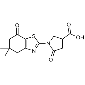 1-(5,5-Dimethyl-7-oxo-4,5,6,7-tetrahydrobenzo[d]thiazol-2-yl)-5-oxopyrrolidine-3-carboxylic acid|CS-0682038