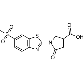 1-(6-(Methylsulfonyl)benzo[d]thiazol-2-yl)-5-oxopyrrolidine-3-carboxylic acid|CS-0682055