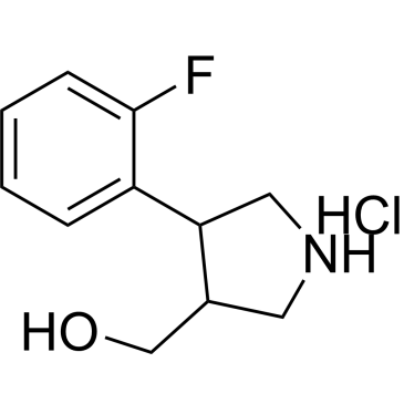 (4-(2-Fluorophenyl)pyrrolidin-3-yl)methanol hydrochloride|CS-0682082