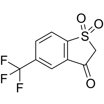 5-(Trifluoromethyl)benzo[b]thiophen-3(2h)-one 1,1-dioxide|CS-0682102