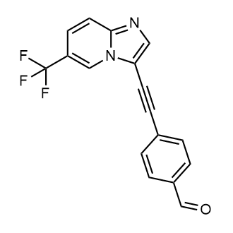 4-((6-(Trifluoromethyl)imidazo[1,2-a]pyridin-3-yl)ethynyl)benzaldehyde|CS-0682270