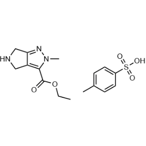 Ethyl 2-methyl-2,4,5,6-tetrahydropyrrolo[3,4-c]pyrazole-3-carboxylate 4-methylbenzenesulfonate|CS-0682415