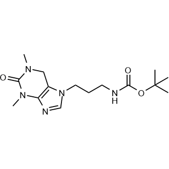 tert-Butyl (3-(1,3-dimethyl-2-oxo-1,2,3,6-tetrahydro-7h-purin-7-yl)propyl)carbamate|CS-0682438