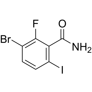 3-Bromo-2-fluoro-6-iodobenzamide|CS-0682445