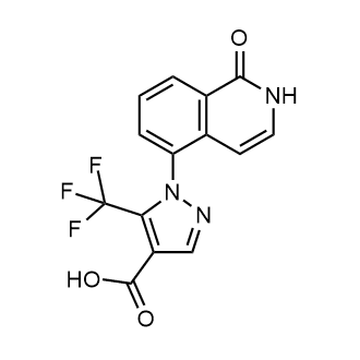 1-(1-Oxo-1,2-dihydroisoquinolin-5-yl)-5-(trifluoromethyl)-1h-pyrazole-4-carboxylic acid|CS-0682634