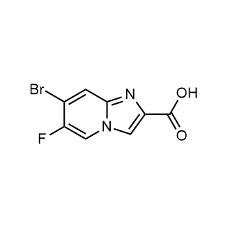 7-Bromo-6-fluoroimidazo[1,2-a]pyridine-2-carboxylic acid|CS-0682655