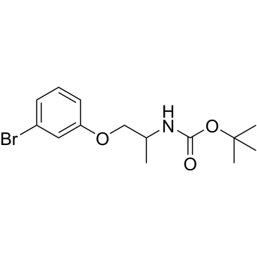 tert-Butyl (1-(3-bromophenoxy)propan-2-yl)carbamate|CS-0682688