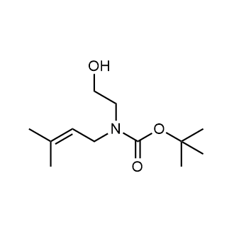tert-Butyl (2-hydroxyethyl)(3-methylbut-2-en-1-yl)carbamate|CS-0682742