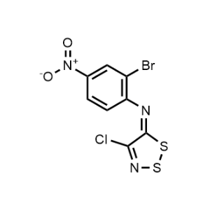N-(2-Bromo-4-nitrophenyl)-4-chloro-5H-1,2,3-dithiazol-5-imine|CS-0682804