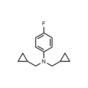 N,N-Bis(cyclopropylmethyl)-4-fluoroaniline|CS-0682807