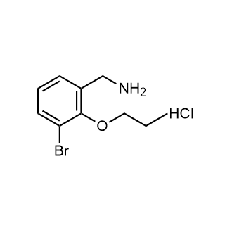 (3-Bromo-2-propoxyphenyl)methanamine hydrochloride|CS-0682813