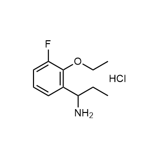 1-(2-Ethoxy-3-fluorophenyl)propan-1-amine hydrochloride|CS-0682844