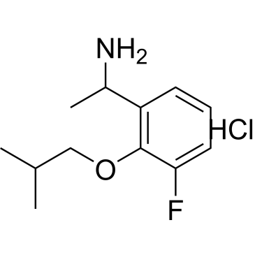 1-(3-Fluoro-2-isobutoxyphenyl)ethan-1-amine hydrochloride|CS-0682845
