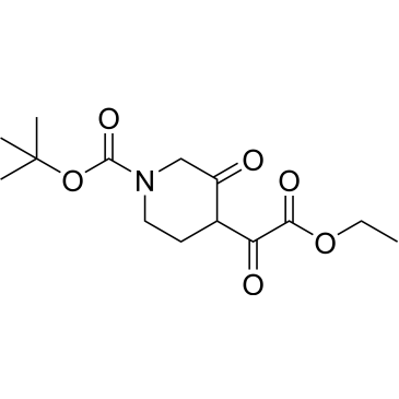 tert-Butyl 4-(2-ethoxy-2-oxoacetyl)-3-oxopiperidine-1-carboxylate|CS-0682932
