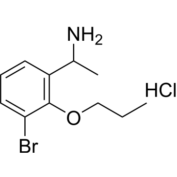 1-(3-Bromo-2-propoxyphenyl)ethan-1-amine hydrochloride|CS-0682944