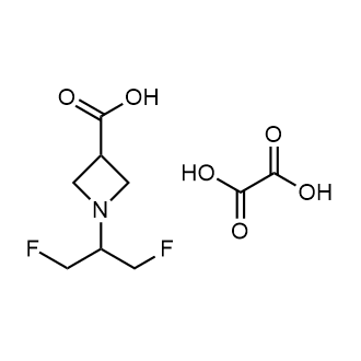 1-(1,3-Difluoropropan-2-yl)azetidine-3-carboxylic acid compound with oxalic acid 1:1|CS-0682998