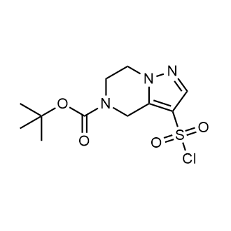 tert-Butyl 3-(chlorosulfonyl)-6,7-dihydropyrazolo[1,5-a]pyrazine-5(4h)-carboxylate|CS-0683093