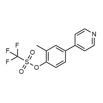 2-Methyl-4-(pyridin-4-yl)phenyl trifluoromethanesulfonate|CS-0683117