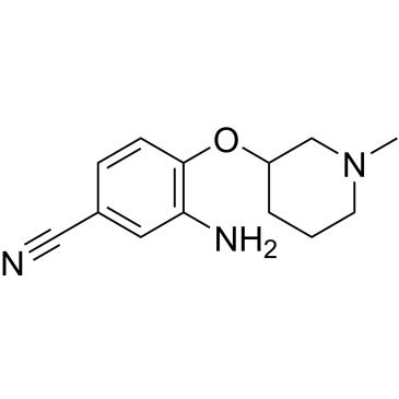 3-Amino-4-((1-methylpiperidin-3-yl)oxy)benzonitrile|CS-0683130