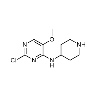 2-Chloro-5-methoxy-n-(piperidin-4-yl)pyrimidin-4-amine|CS-0683192