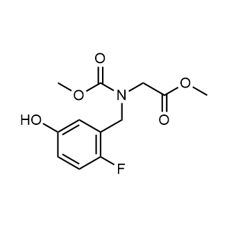 Methyl n-(2-fluoro-5-hydroxybenzyl)-n-(methoxycarbonyl)glycinate|CS-0683306