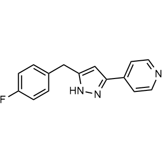 4-(5-(4-Fluorobenzyl)-1h-pyrazol-3-yl)pyridine|CS-0683313