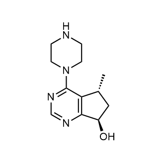 (5r,7r)-5-Methyl-4-(piperazin-1-yl)-6,7-dihydro-5h-cyclopenta[d]pyrimidin-7-ol|CS-0683332