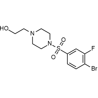 2-(4-((4-Bromo-3-fluorophenyl)sulfonyl)piperazin-1-yl)ethan-1-ol|CS-0683543