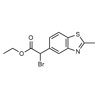 Ethyl 2-bromo-2-(2-methylbenzo[d]thiazol-5-yl)acetate|CS-0683607