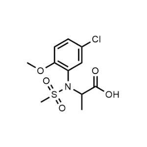 N-(5-Chloro-2-methoxyphenyl)-N-(methylsulfonyl)alanine|CS-0683681