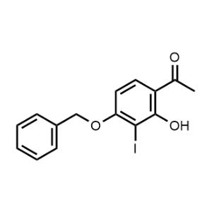 1-(4-(Benzyloxy)-2-hydroxy-3-iodophenyl)ethan-1-one|CS-0683769