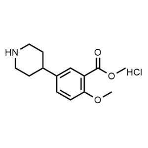Methyl 2-methoxy-5-(piperidin-4-yl)benzoate hydrochloride|CS-0683972