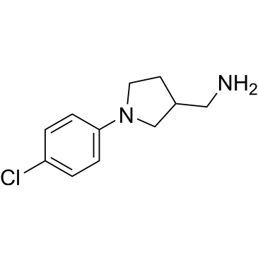 (1-(4-Chlorophenyl)pyrrolidin-3-yl)methanamine|CS-0684000