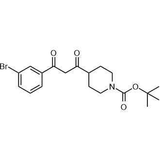 tert-Butyl 4-(3-(3-bromophenyl)-3-oxopropanoyl)piperidine-1-carboxylate|CS-0684042
