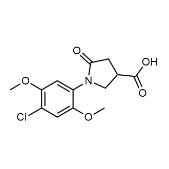 1-(4-Chloro-2,5-dimethoxyphenyl)-5-oxopyrrolidine-3-carboxylic acid|CS-0684157